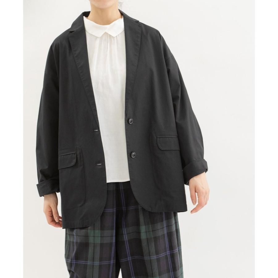 nop de nod ジャケット ブラック nop de nod（ノップドゥノッド） ダンプオーバーサイズテーラード