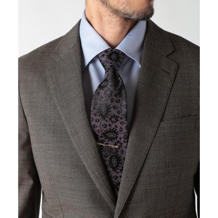 MEN'S BIGI（メンズビギ） ウールメランジ千鳥格子スーツ