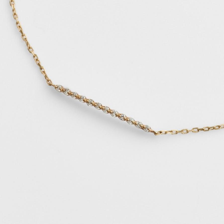 agete K10ダイヤモンドブレスレット : マルイ(丸井)Yahoo!店