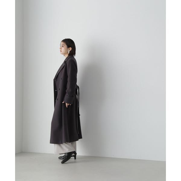 NATURAL BEAUTY BASIC ベルテッドコート NATURAL BEAUTY BASIC｜テーラーベルテッドロングコート