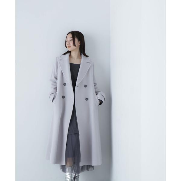 NATURAL BEAUTY BASIC ビッグカラーダブルチェスターコート 24AW