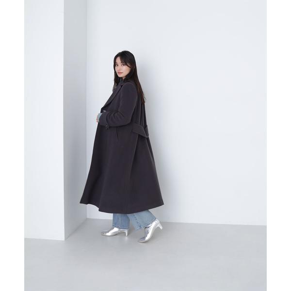 NATURAL BEAUTY BASIC ビッグカラーダブルチェスターコート 24AW