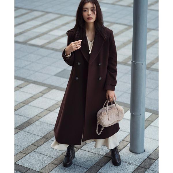 NATURAL BEAUTY BASIC ビッグカラーダブルチェスターコート 24AW