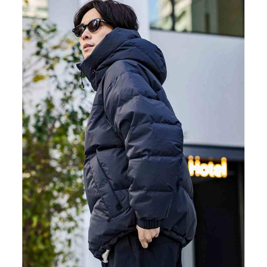 ネイビー キルティングダウンジャケット MENS】QUILTING DOWN JACKET キルティング ダウンジャケット