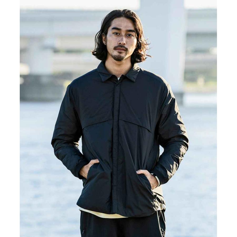 phenix インナーダウン　L phenix INNER DOWN SHIRTS インナー ダウン シャツ 炭素素材グラフェン