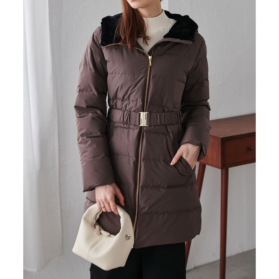 エムズグレイシー　ロング　ダウンコート　リボン　Aライン　フード　ファー　38 M'S GRACY（ダウンコート）のフリマアイテム一覧