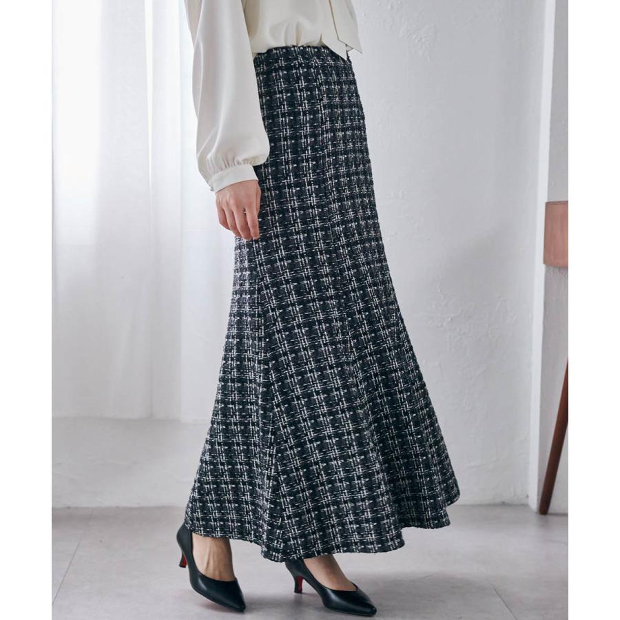 RANAN（ラナン） ツイードマーメイドスカート : マルイ(丸井)Yahoo!店