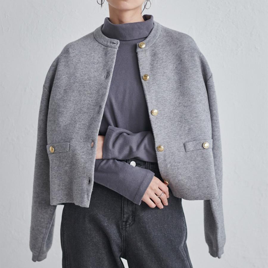 RANAN（ラナン） MTゴールド調ボタンニットカーデ : マルイ(丸井