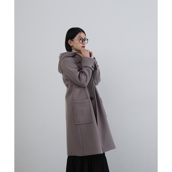 二重織メルトンダッフルコート J.PRESS LADIES】スーパー100S二重織