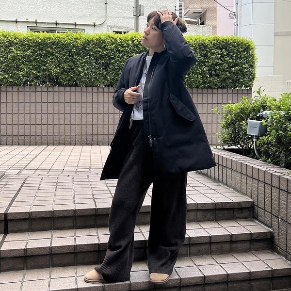 DISCOAT 中空糸ZIPジャケット アウター 中空糸ZIPジャケット「WEB限定カラーあり」 レディース