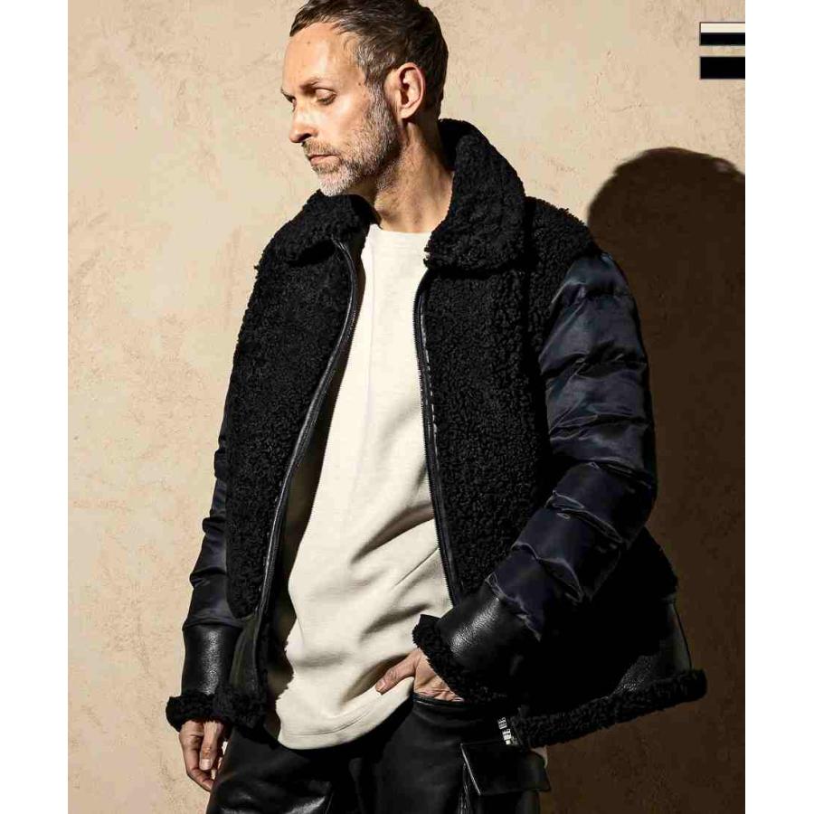 C DIEM ムートングリズリーディフォメーションキルトジャケット | CDM BY CARPEDIEM