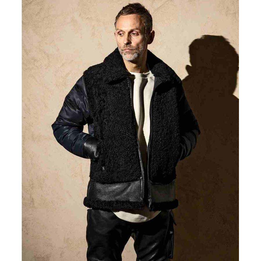 C DIEM ムートングリズリーディフォメーションキルトジャケット | CDM BY CARPEDIEM | 10