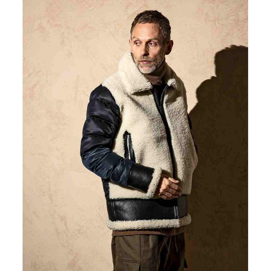 C DIEM ムートングリズリーディフォメーションキルトジャケット | CDM BY CARPEDIEM | 14