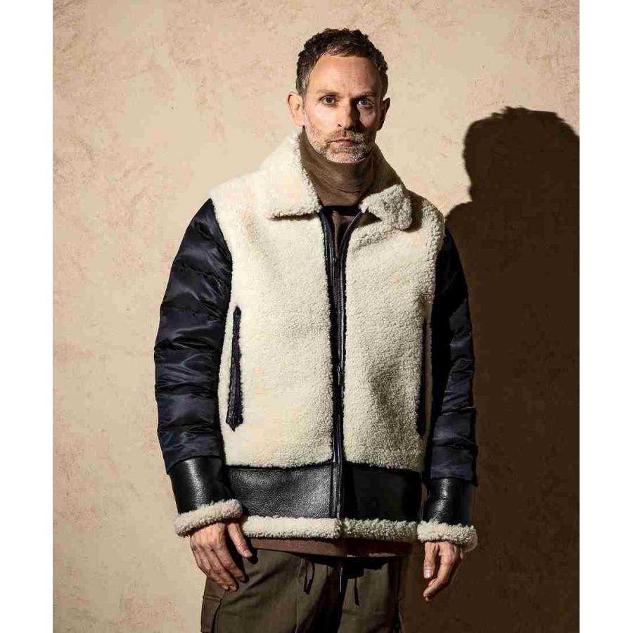 C DIEM ムートングリズリーディフォメーションキルトジャケット | CDM BY CARPEDIEM | 02