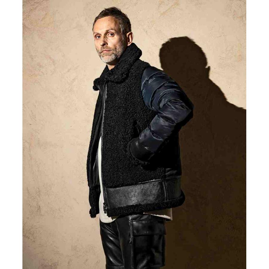 C DIEM ムートングリズリーディフォメーションキルトジャケット | CDM BY CARPEDIEM | 08