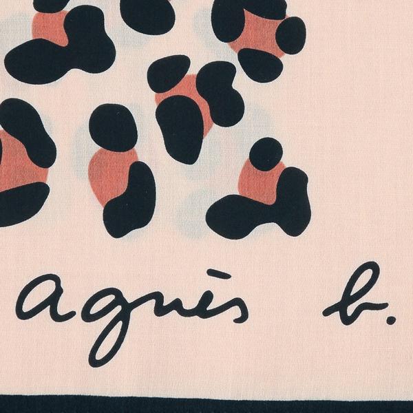 agnes b.（アニエスベー） プリントハンカチ レオパード 【agnes b