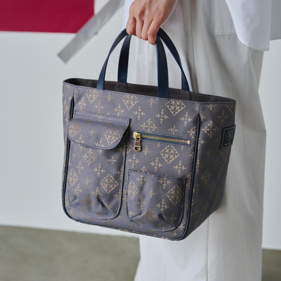 2024 russet 弱撥水 ツイード2wayトートバッグ