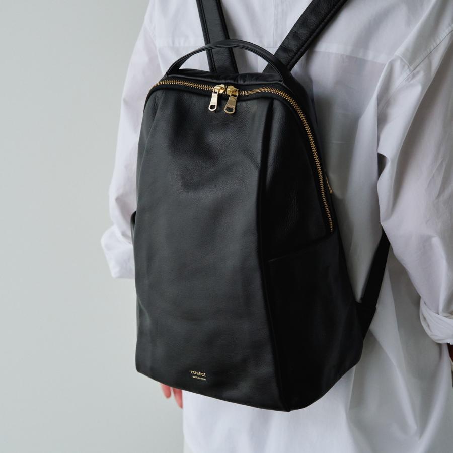 russet（ラシット） ＜背面メッシュ仕様＞レザーリュックサック(CE