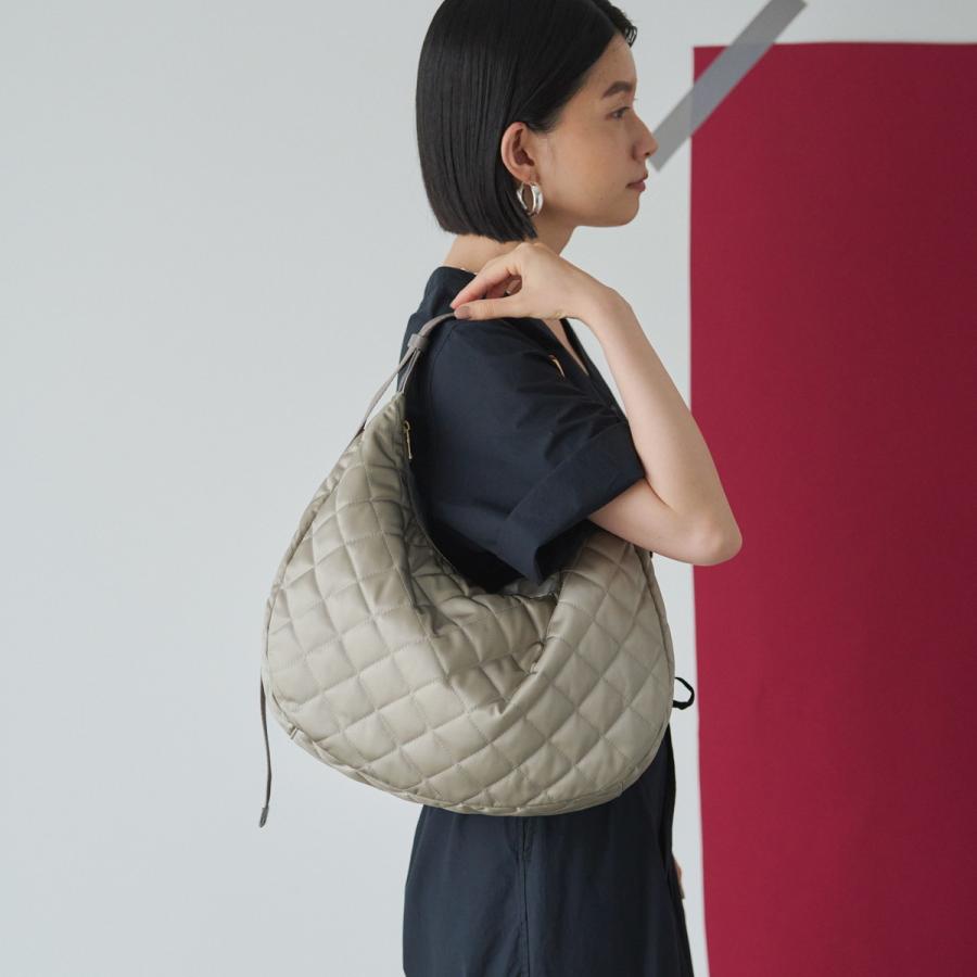 russet キルティングラウンドショルダーバッグ 2024AW】キルティングラウンドショルダーバッグ(CE-1407