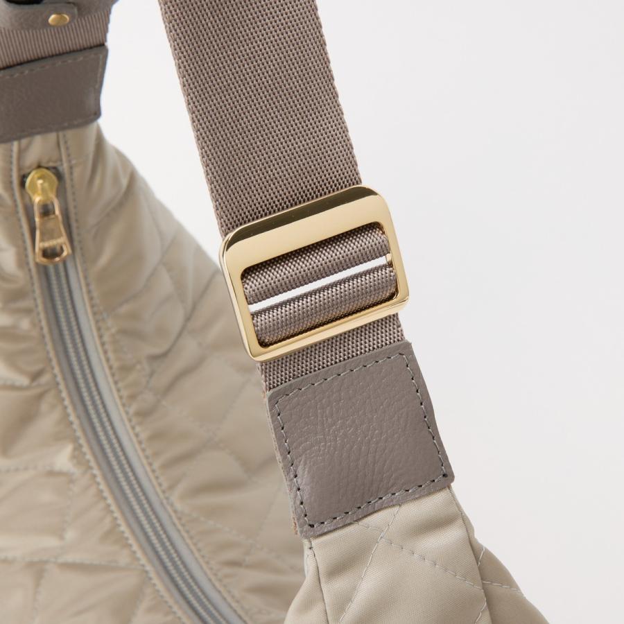 russet 【2024AW】キルティングラウンドビッグショルダーバッグ