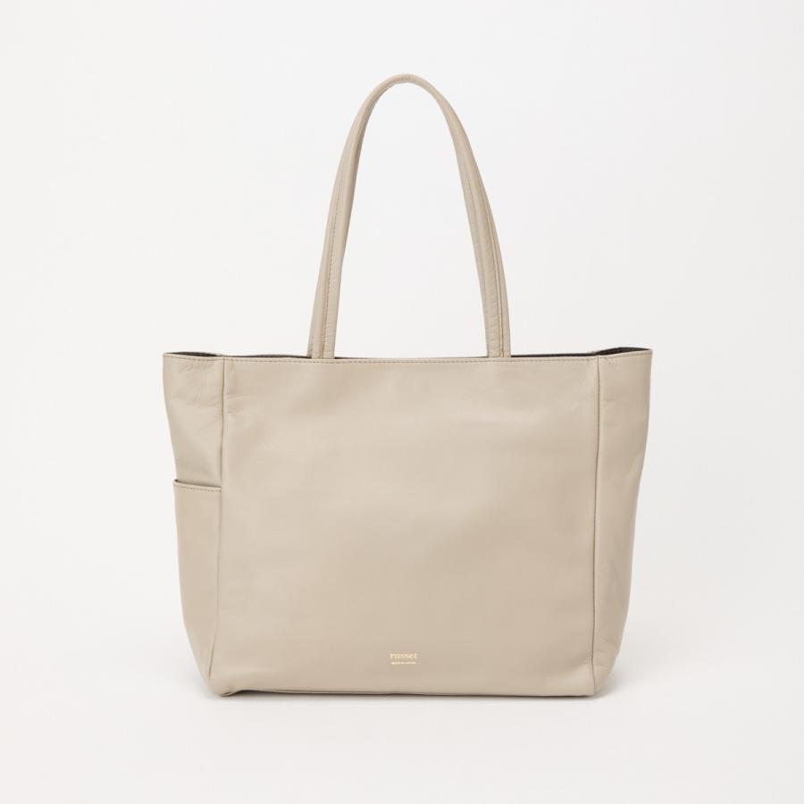 russet ラシット トートバッグ　こげ茶 russet（ラシット） トートバッグ ナイロンラフィア2WAYトートバッグ