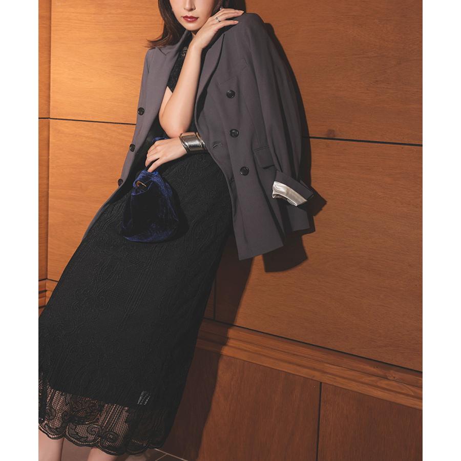 ANDRESD 【ANDRESD】 peaked lapel jacket ピークドラペル