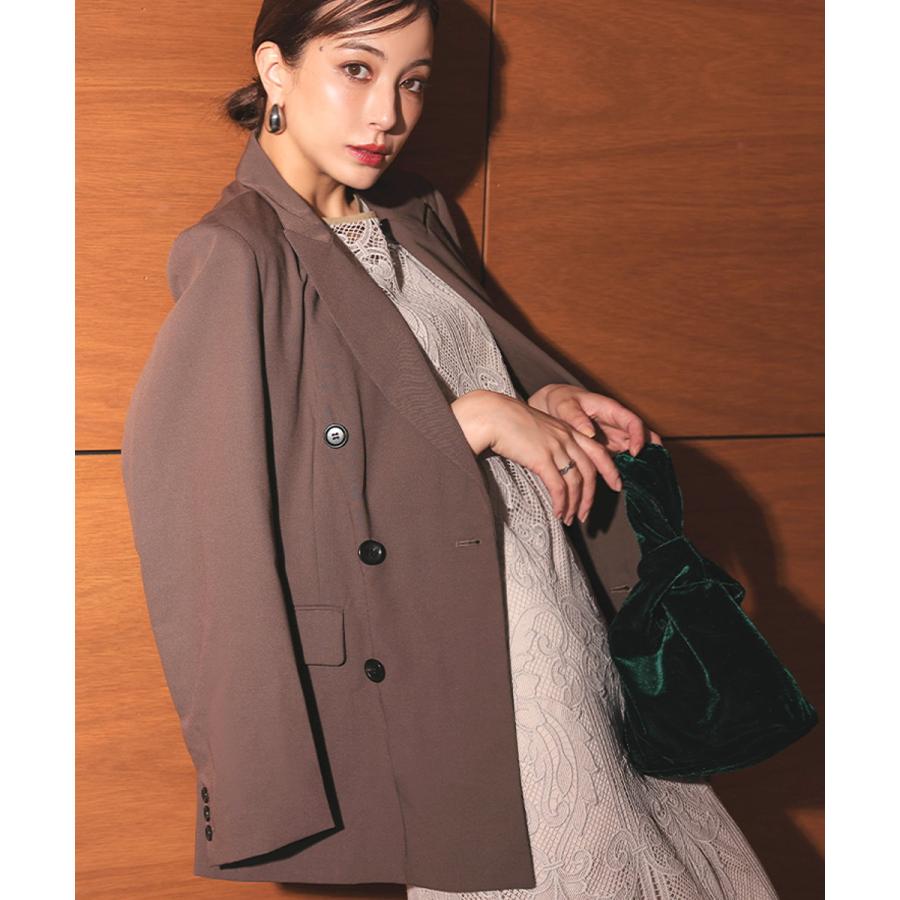 ジャケット・アウター ANDRESD peaked lapel jack セール】ピークドラペルジャケット / peaked lapel jacket