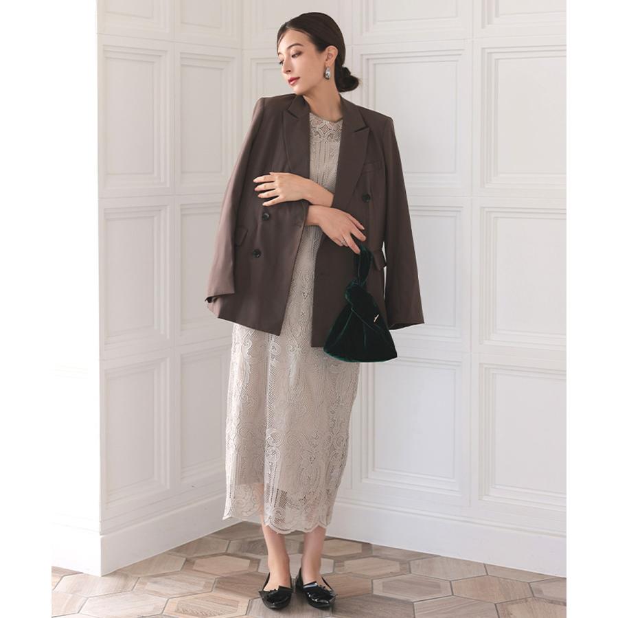 スーツ・フォーマル・ドレス ANDRESD peaked lapel jacket ANDRESD 【ANDRESD】 peaked lapel jacket ピークドラペル