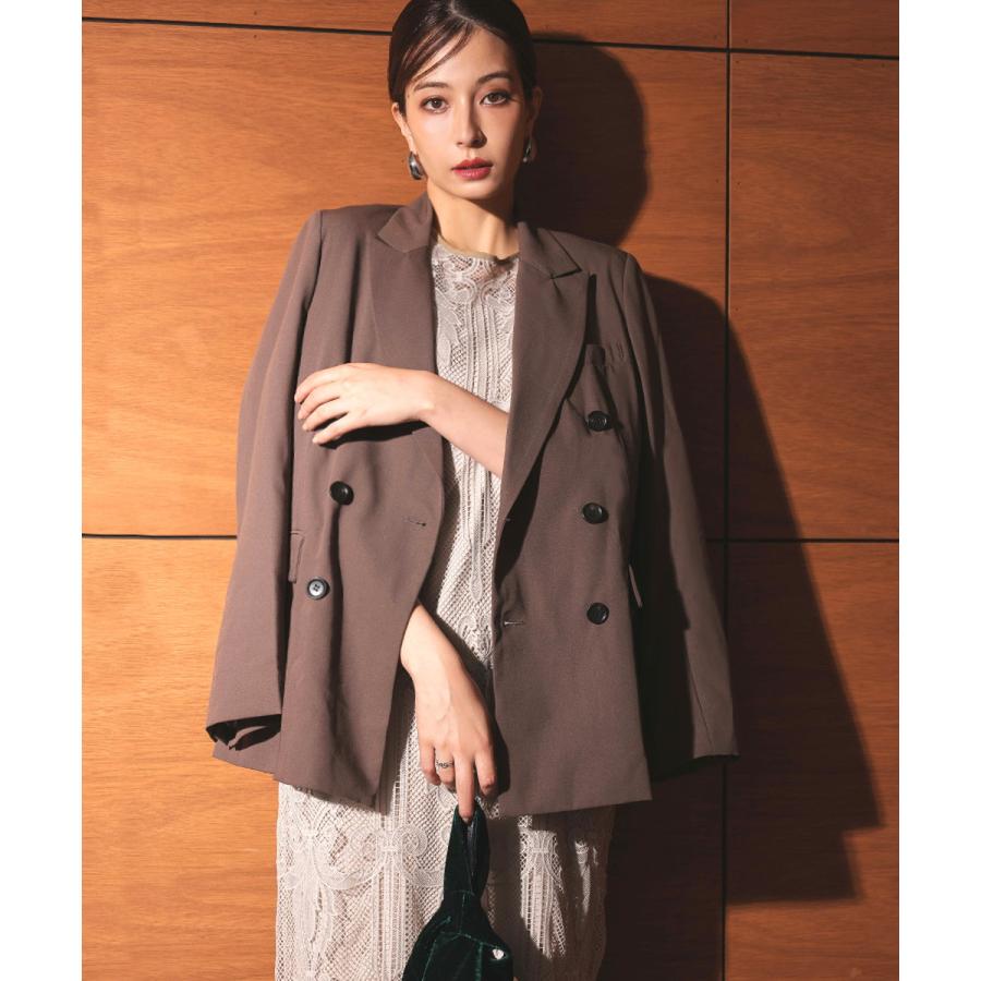 ANDRESD 【ANDRESD】 peaked lapel jacket ピークドラペルジャケット