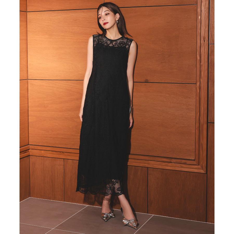 ANDRESD 【ANDRESD】chemical lace zipper dress : マルイ(丸井