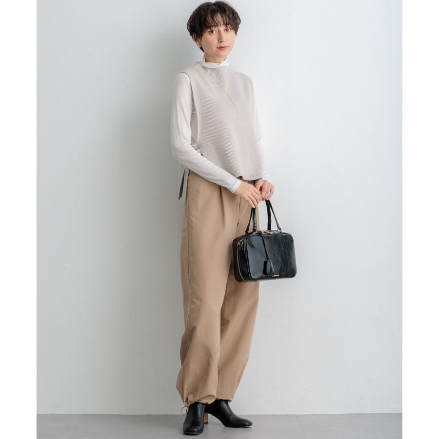 23区（ニジュウサンク） 【洗える】コットンリリー ニットベスト
