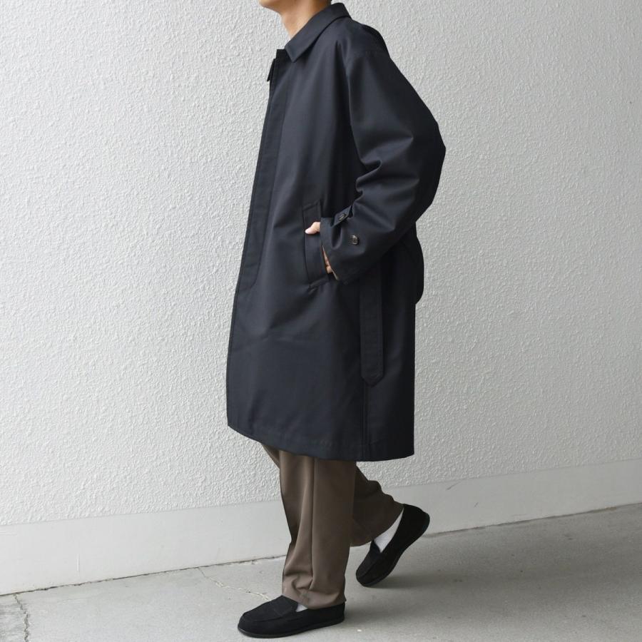 SHIPS any any: 〈手洗い可能〉RENU(R) ウール ギャバジン バルカラー