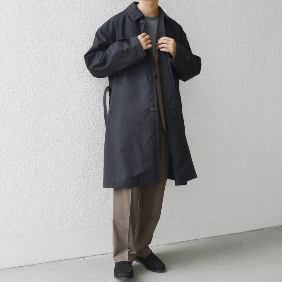 ステンカラーコート コート タカキュー 防風 ウィングカラーコート へ