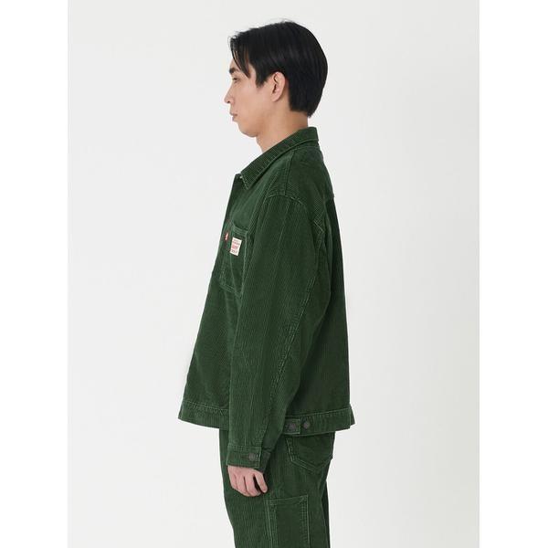 WORKWEAR SUNRISE トラッカージャケット グリーン PYTHON GREEN WORKWEAR SUNRISE トラッカージャケット グリーン PYTHON GREEN