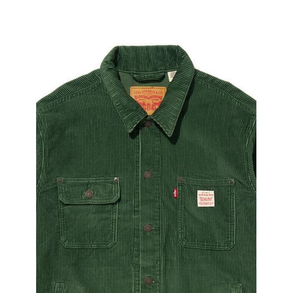 リーバイスジャケット　レッド　グリーン リーバイスジャケット レッド グリーン WORKWEAR SUNRISE トラッカー