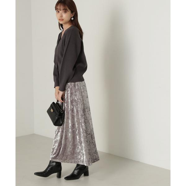 PROPORTION BODY DRESSING ベロアロングスカート 24AW : マルイ PROPORTION BODY DRESSING ベロアロングスカート 24AW : マルイ