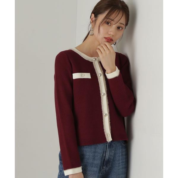 PROPORTION BODY DRESSING ツイードニットジャケット24AW