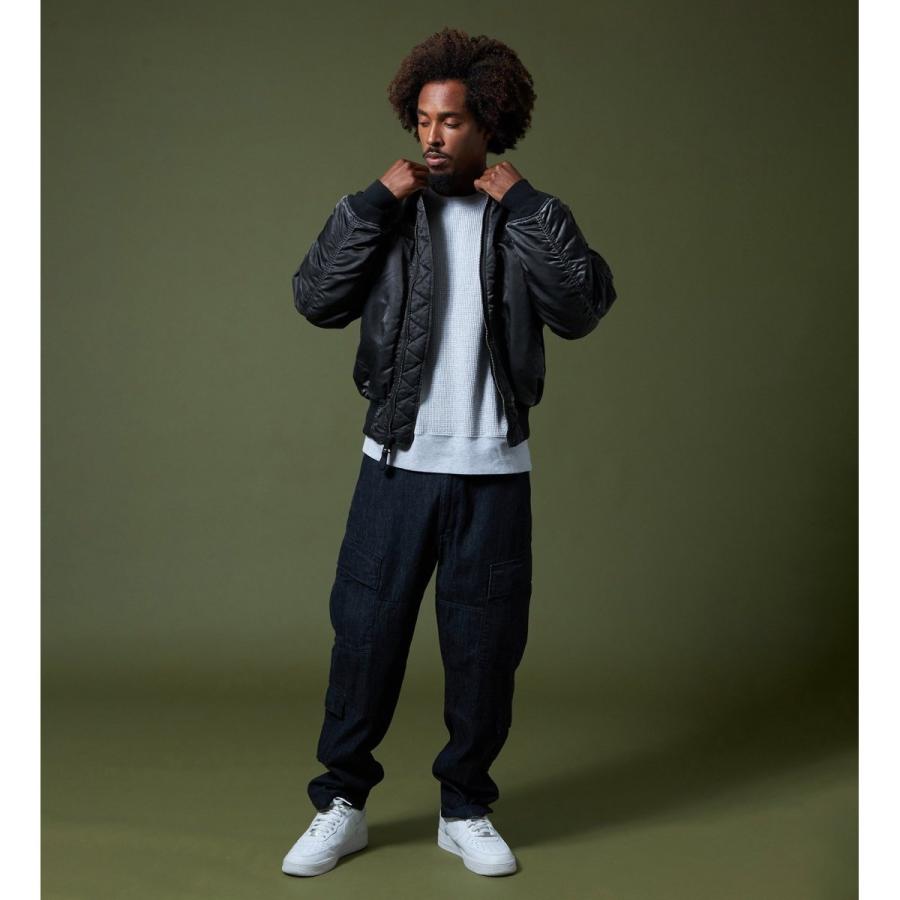 Alpha Industries MA-1 フライトジャケット スクラッチ AIR CREW