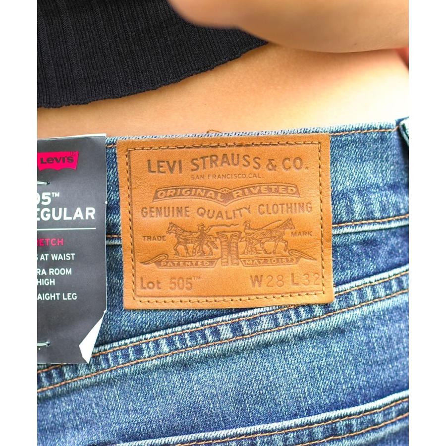 LEVI'S】505 レギュラーストレート アンティークウォッシュ AW