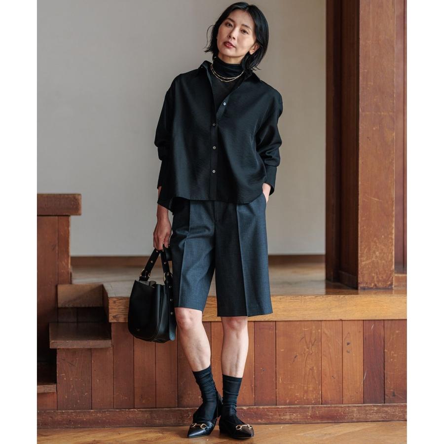 新品⭐︎ 23区L⭐︎ 【CLASSY.掲載/洗える】TWマットクロス ハーフパンツ 23区｜【CLASSY.10月号掲載/洗える】TWマットクロス ハーフパンツ