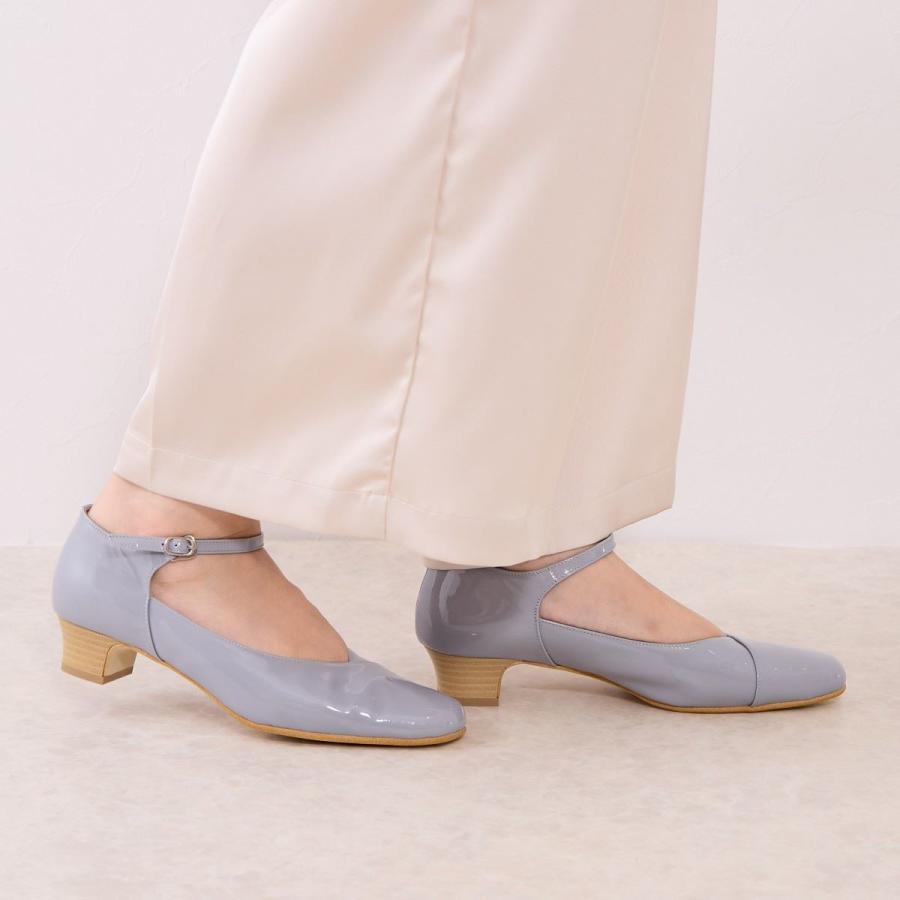 HIMIKO 履きやすさを追求[快適ウォークパンプス]【撥水】3.5cmヒール