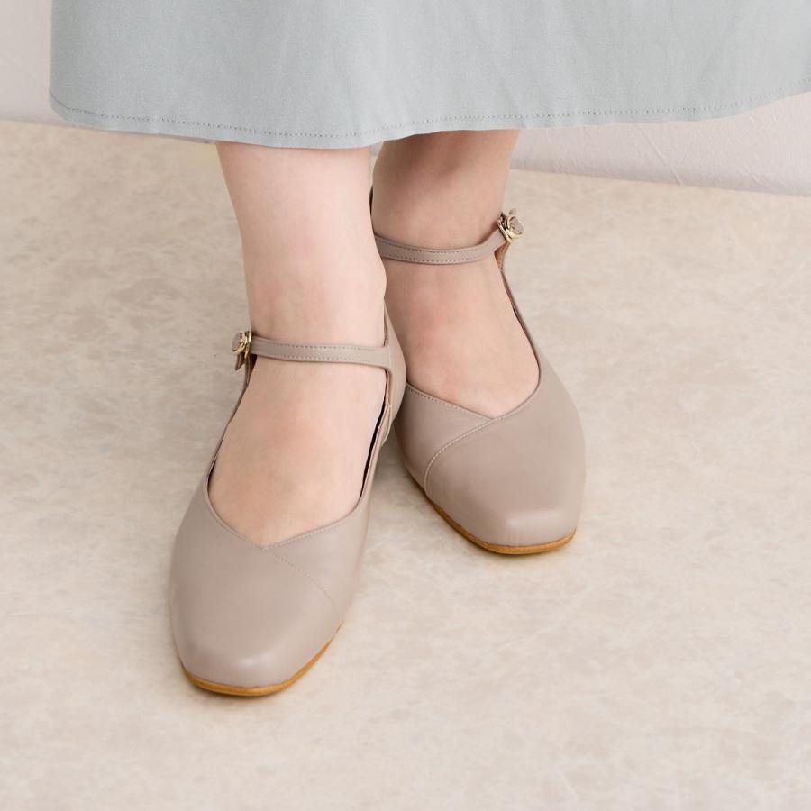 HIMIKO 履きやすさを追求[快適ウォークパンプス]【撥水】3.5cmヒール