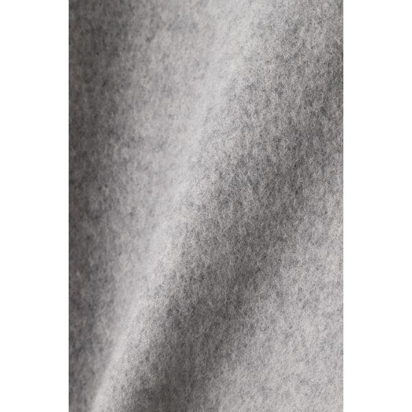 ◆カシミヤ混２ＴＯＮＥリバーノーカラージャケットの画像