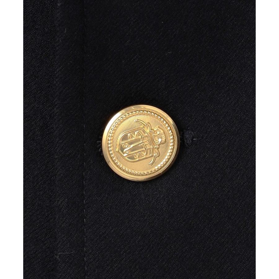 【KING SIZE】【定番】ペピンメリノサキソニー 紺ブレザー / 総裏地の画像