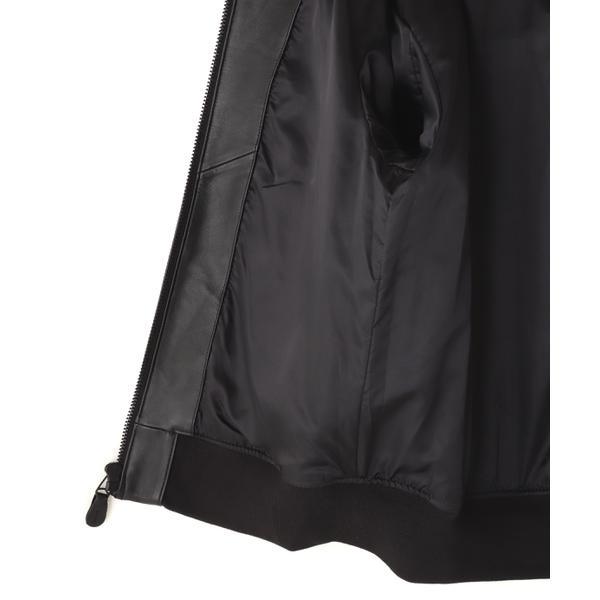 極美品/2XL アヴィレックス　Pコート レザー切替 牛革　キルティング　黒 AVIREX 《直営店別注》COMFORTABLE LEATHER PARKA Mk-2