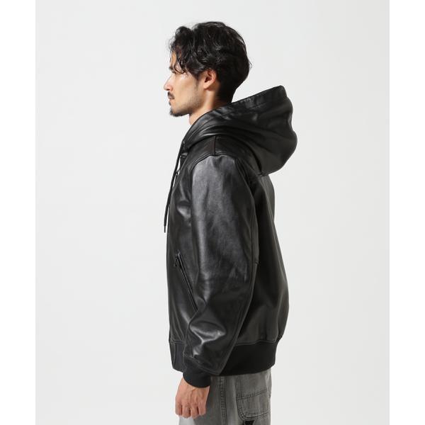 AVIREX（アヴィレックス） 《直営店別注》COMFORTABLE LEATHER PARKA