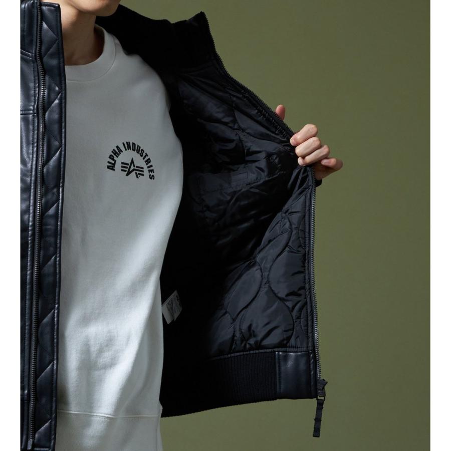Alpha Industries（アルファ・インダストリーズ） フェイクレザー