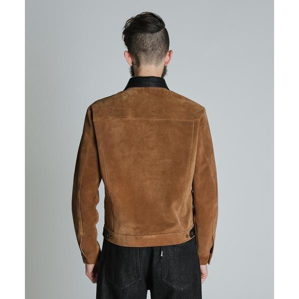 SUEDE SHORT HORN JACKET／スウェード ショートホーン ジャケット