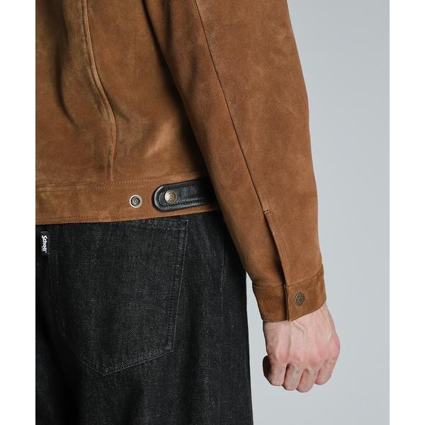 値下げ中★HORN WORKS キャメルスエードジャケット SUEDE SHORT HORN JACKET/スウェード ショートホーン ジャケット
