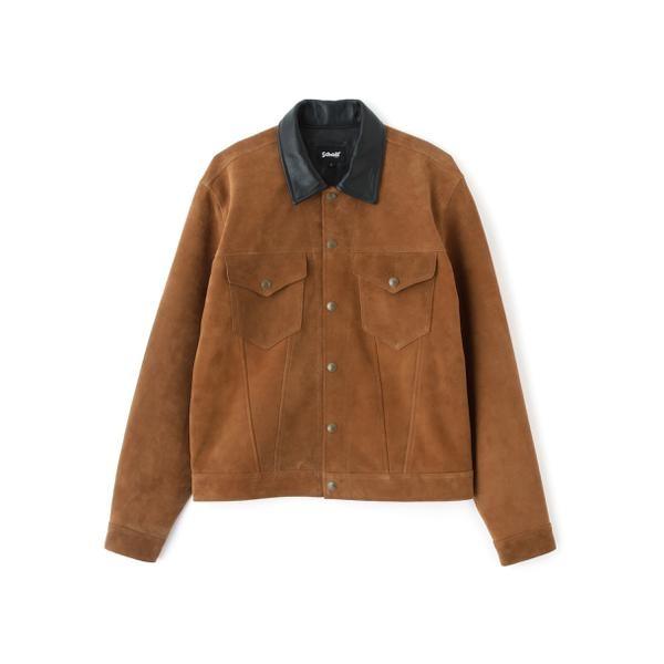 値下げ中★HORN WORKS キャメルスエードジャケット SUEDE SHORT HORN JACKET／スウェード ショートホーン ジャケット